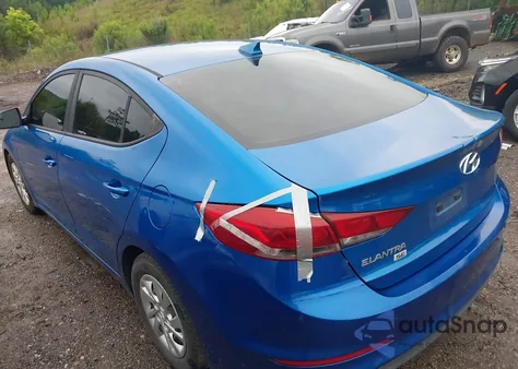 2017 Hyundai Elantra Se из США, поврежденный, VIN 5NPD74LF2HH204382